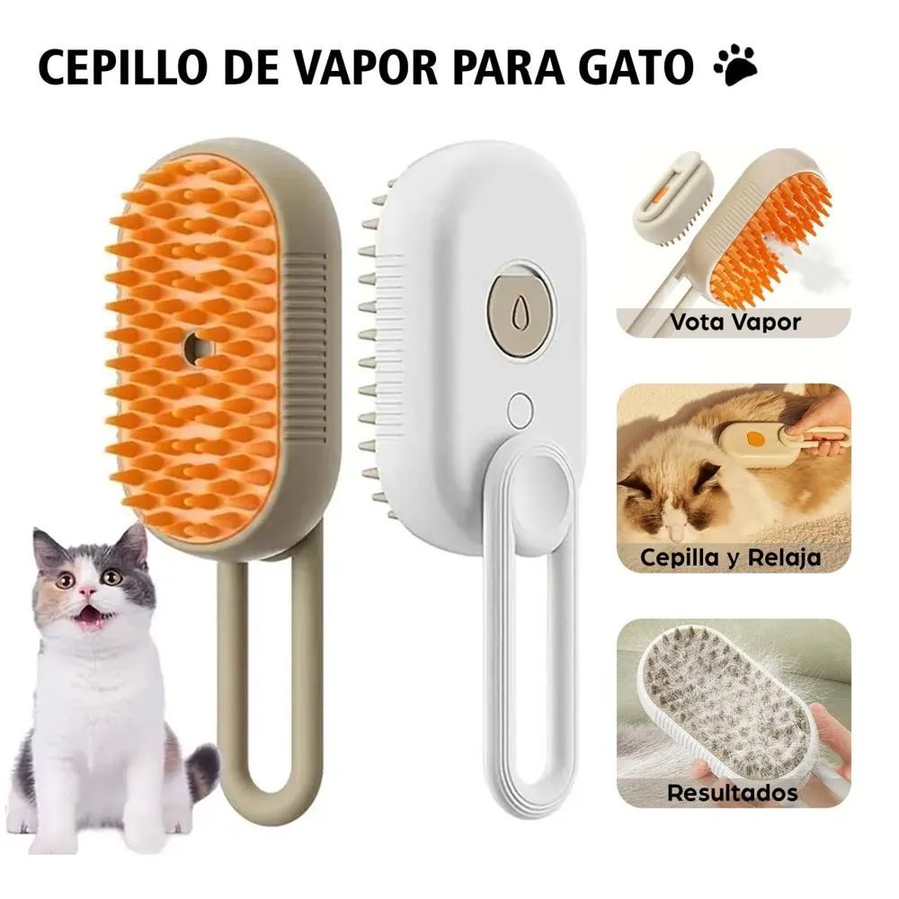 Cepillo de vapor para Mascota Spray Reca